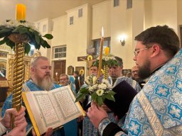 Канун праздника Введения во храм Пресвятой Богородицы